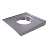 Square taper washers for I-sections 
